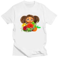 แฟชั่นการ์ตูนน่ารัก Cheburashka เสื้อยืดตลกสำหรับ