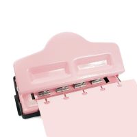 [IFGG ONE]┇℗ Kw-trio 4 Hole Creative Mushroom Hole Puncher Disc Ring Binding Cutter T-type Paper Puncher Craft Diy Tool Offices Stationery - Hole Punch -