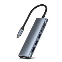 9 in 1 USB 3.0 Type C USB C HUB for PC Laptop Mac Pro Macbook Pro with -Compatible PD SD/TF Audio 3.5Mm Adapter