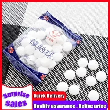 144 Pcs Naphthalene Balls Alcampor Fresh Smell Moth Balls