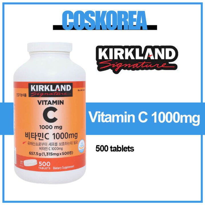 Kirkland / Vitamin C 1000mg / 658g Lazada Singapore