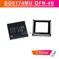 2pcs BD8174MU QFN-48 BD8174 BD8174MUV-E2 BD8174MUV QFN Power Supply IC new original