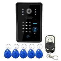 RFID Outdoor unit Password and Remote Controller Unlock Function Watrerproof Camera 6-core Cable