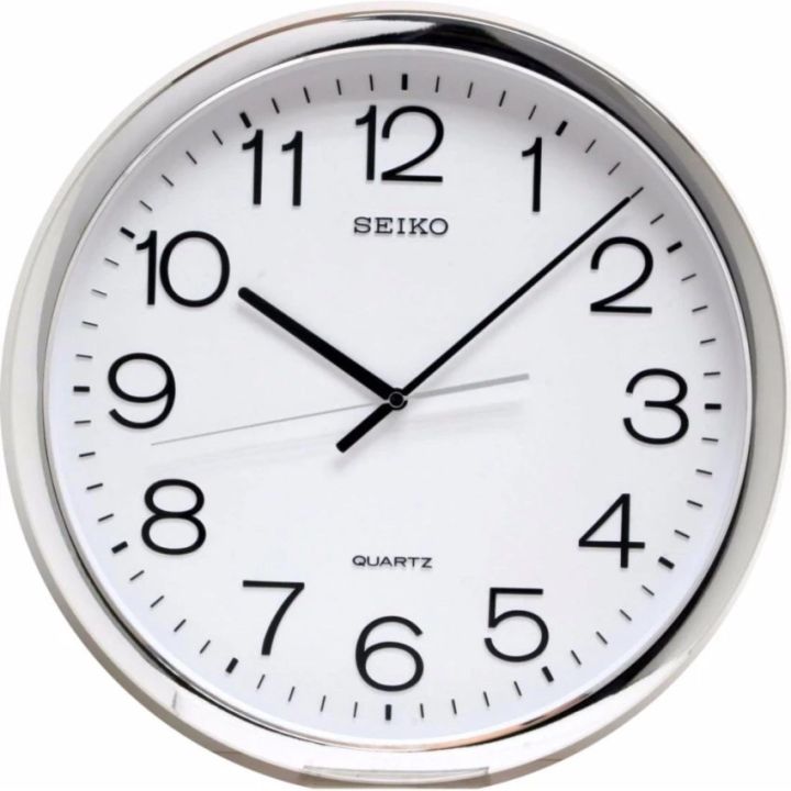 seiko-นาฬิกาแขวน-ขนาด14นิ้ว-siver-seiko-ของแท้-รุ่น-paa020-paa020s-paa020g-paa020f-seiko-clocks-นาฬิกาแขวน-ไชโก้