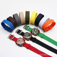 สี NATO สายนาฬิกาไนลอน สายรัดกีฬาระบายอากาศแฟชั่นสำหรับผู้ชายและผู้หญิง 20mm แบรนด์ยอดนิยม BRISTON สายนาฬิกา