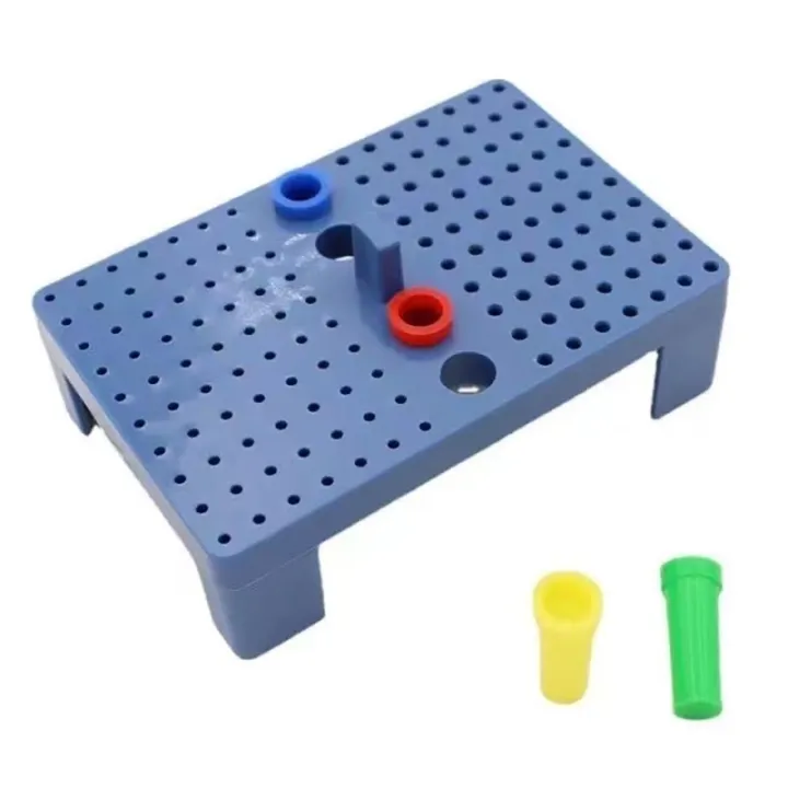 160 Holes Dental diamond bur holder autoclavable box endodontic