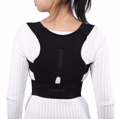 Adjustable Back Brace Posture Corrector Back Spine Support Brace Belt Shoulder Lumbar Correction Bandage Corset For Men Women