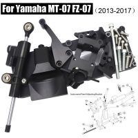 CNC Motorcycle Stabilizer Steering Damper Mounting Bracket Support Kit For Yamaha MT07 FZ07 MT-07 FZ-07 MT 07 2013-2019 2018