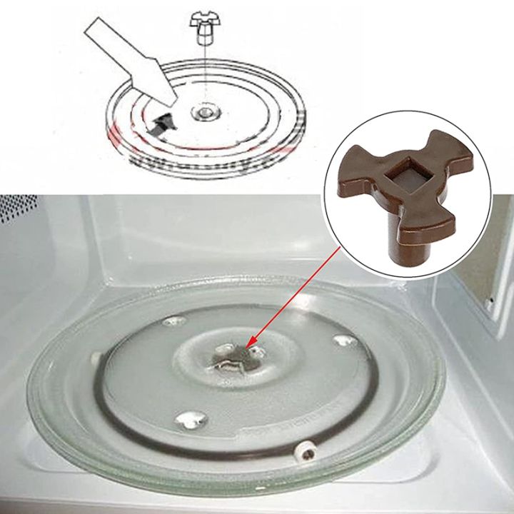 microwave-turntable-coupler-microwave-oven-roller-guide-support-microwave-oven-rotary-core-coupling-replacement-parts