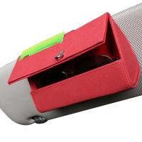 Car Sunglass Holder Visor Sunglasses Case With Card Case Glasses Clip Storage Box With Magnet Closure Protective Storage Case Eyewear case