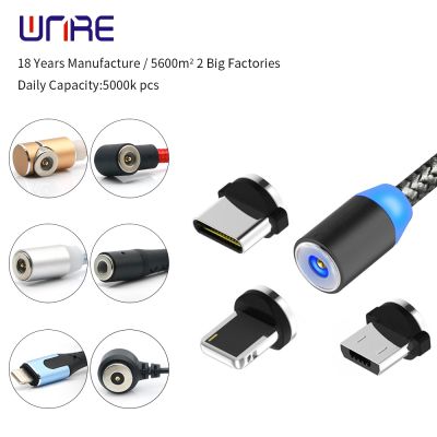 （SPOT EXPRESS）1/2ชิ้นสายชาร์จแม่เหล็กชาร์จ USB ชนิด CMagnet ข้อมูลการชาร์จ WirePhoneUSB สาย