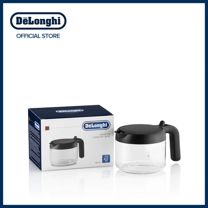 De'Longhi Glass Coffee Pot 750ml DLSC021 Lazada