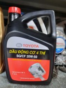 HCMTOYOTA Dầu Động Cơ 4THÌ SG CF 20W50 4Lít