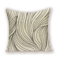 Nordic Home Pillowcase Geometric Cushions Case Black White Throw Pillow Cover Luxury Cushion Cover Abstract Decoration Cushion