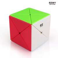 QiYi Dino Cube 3X3เมจิกความเร็ว Cubo Qiyi X Cube Stickerless มืออาชีพปริศนาอยู่ไม่สุขของเล่นของขวัญเด็ก