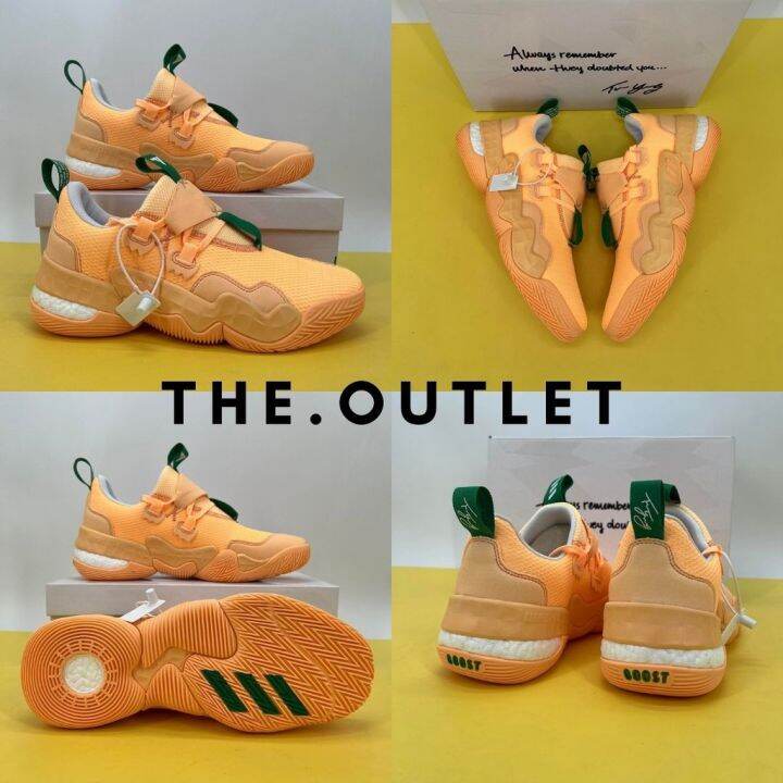 trae young shoes orange