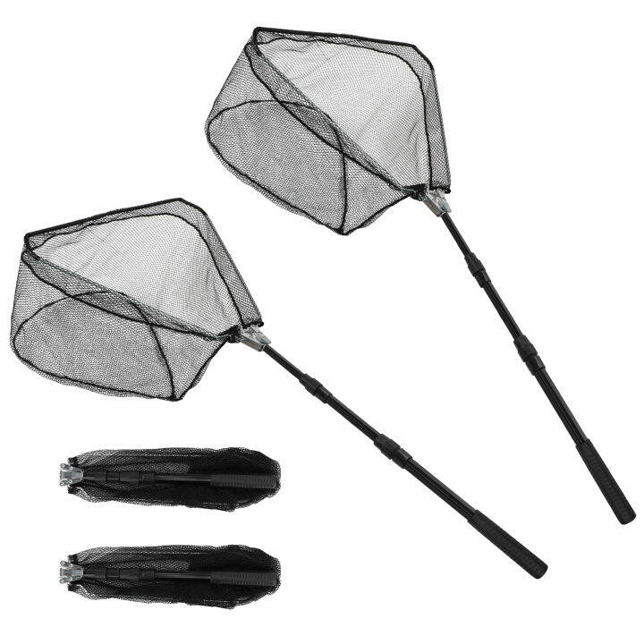 SANLIKE Fishing Net Aluminium Tube Fishing Landing Net Handle Pole