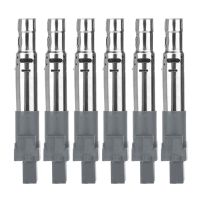 6Pcs Ignition Coil with V6 3.2L 3.6L for TT 022905100E, 022905100L