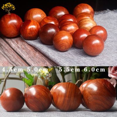 1 Pair Wood Fitness Balls Massage Stress Relaxation Health Care Hand Grip Exercise