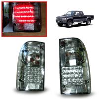 ไฟท้ายแต่ง LED รุ่น โตโยต้า ไทเกอร์ TOYOTA TIGER D4D ปี 1998 - 2004 สีสโม๊ค 1 คู่ รวมชุดสายไฟ