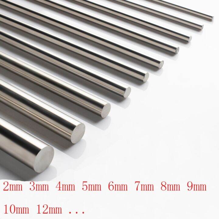 303 Stainless Steel Rod 8mm rod 2mm 3mm 4mm 5mm 6mm 7mm 8mm 10mm 12mm linear shaft metric round