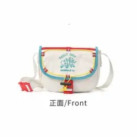 ❀ Xiaohongshu สไตล์เดียวกัน Fruit Fun Elf Homemade Retro Girls Satchel Bag Messenger Bag Street Couple Sweet Cool Shoulder Bag