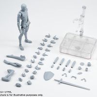 New Edition High Quality BODY KUN Takarai Rihito / BODY CHAN BJD Gray Color Ver. PVC Action Figure Collectible Model Toy