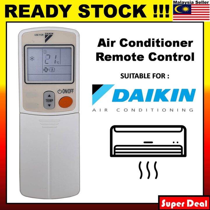 DAIKIN Air Cond Aircond Air Conditioner Remote Control Replacement