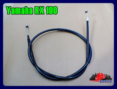 YAMAHA  RX100 FRONT BRAKE CABLE ( L.110 cm.) "HIGH QUALITY" // สายเบรคหน้า "สีดำ" RX100 (ยาว 110 ซม.)  สินค้าคุณภาพดี