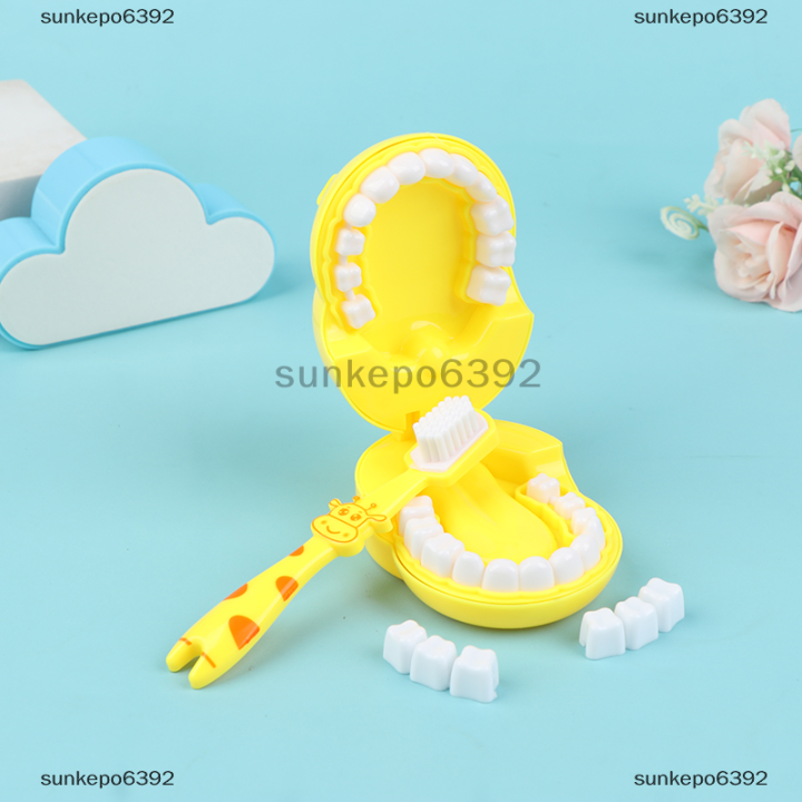 sunkepo6392 Giraffe Teeth Brush Demo Teaching Model Kids Earlier ...