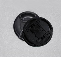 【▨】 Hayas Super Store 10ชิ้น/ล็อต49 52 55 58 62 67 72 77 82 86มม. Center Pinch Snap-On Cap Cover โลโก้สำหรับ Nikon/canon เลนส์กล้อง