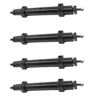 4X Metal Unpowered Axle 120mm/140mm for 1/14 Tamiya Trailer 1/10 RC Car DIY Modification -120mm