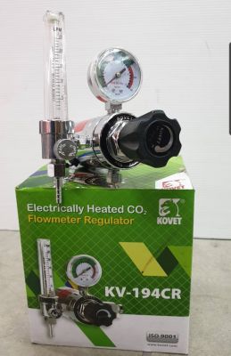 เกจ์แก๊ส CO2 มีฮีตเตอร์ 220VAC KOVET KV-194CR
