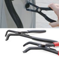 30/80 Degree Car Door Card Panel Trim Clip Removal Pliers Round Nail Push Pin Fastener Remover Body Retainer Clip Pry Tool