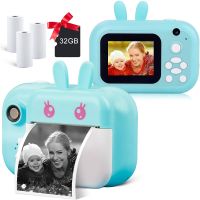 Kid Instant Printed Camera Thermal Printing Camera Digital Photo Camera Girls Toy Child Camera Video Boys Christmas Gift