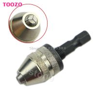 14" Keyless Drill Bit Chuck Hex Shank Adapter Converter 0.3mm-3mm Quick Change Drop Ship Useful High Quality