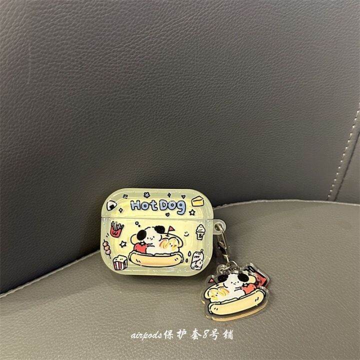 เคสหูฟังบลูทูธไร้สาย-ลายการ์ตูนลูกสุนัขน่ารัก-สไตล์เกาหลี-สําหรับ-airpods-pro-2nd-generation-3