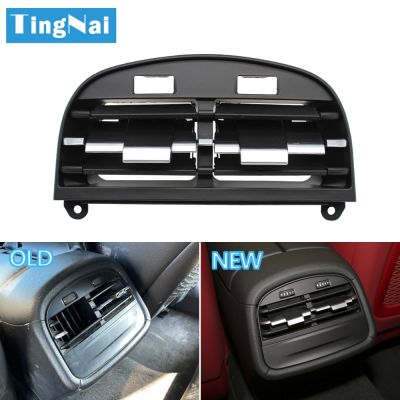 [HOT XIJXEXJWOEHJJ 516] คอนโซลด้านหลัง AC Vent Grille Outlet ฝาครอบแผง Air Conditioner Slider คลิปสำหรับ Maserati Ghibli 2014 2020 670021523