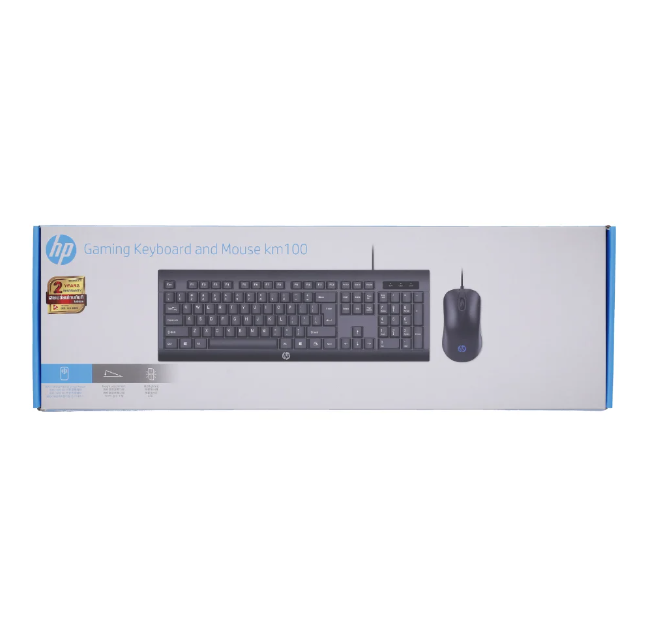 keyboard-amp-mouse-คีย์บอร์ดและเมาส์-hp-km100-black-en-th