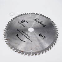 TCT SAW BLADE 225MM 9" 60T ใบเลื่อยวงเดือนตัดไม้ 7 นิ้ว คุณภาพดีมาก (0435)