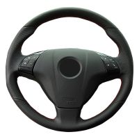 Car Steering Wheel Cover For Fiat Bravo Doblo Opel Combo Grande Punto Linea Qubo For Vauxhall Steering Wrap Microfiber Leather Steering Wheels Accesso