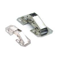 Cabinet Hinge 90 Degree No-Drilling Hole Kitchen Cupboard Door Hydraulic Hinges Soft Close With Screw Furniture Hardware