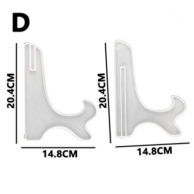 Yurongfx ขาตั้งยึดแผ่นเฟรม1ชิ้นแม่พิมพ์ซิลิโคนพิมพ์ทำจิวเวอลี่ภาพตกแต่งบ้านชั้นวางอีพอกซีเรซิน
