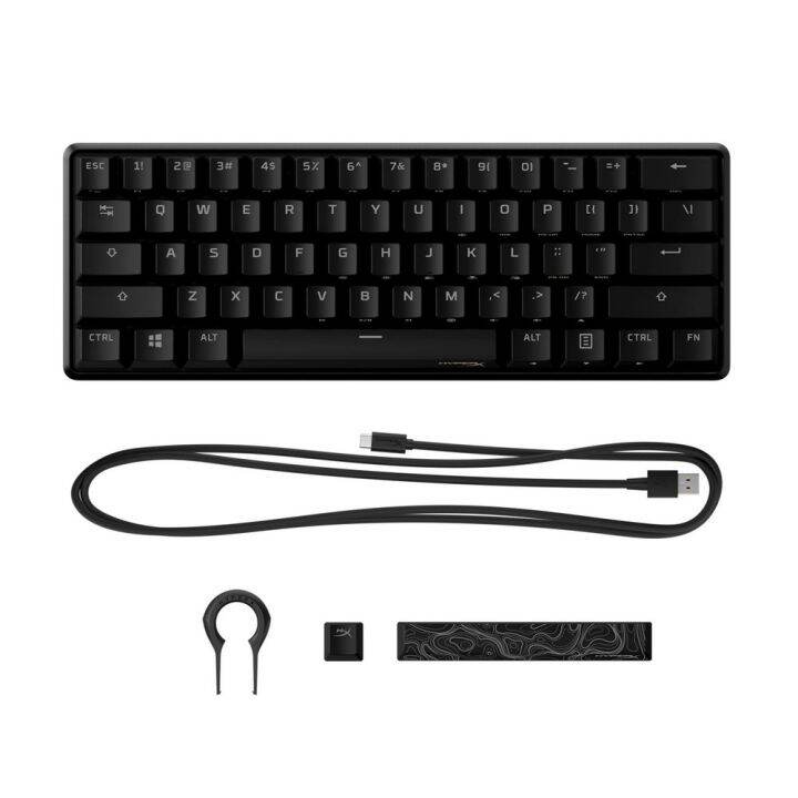 hyperx-alloy-origins-60-aqua-eng-only-tactile-sw-คีบอร์ดเกมมิ่ง-แป้นภาษาอังกฤษ-ของแท้-ประกันศูนย์-2ปี