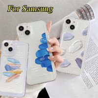 [ส่งไวจากไทย]กันกระแทก เคสโทรศัพท์ For Samsung S22 Plus A51 A10 A10S A11 A13 A70 A23 A33 A53 A22 A72 A73 A20 A30 M10S A20S A21S A12 A32 A51 A71 A13 A22 A52S S10 S21 S20 FE Plus แบบใส TPU Space Case แบบหนา