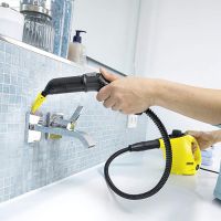 แปรงกลมหัวแปรงลวดทองเหลืองสำหรับ Karcher SC2 SC3 SC4 SC5 Steam Cleaner X 8 Spot Nozzle ทำความสะอาดพื้นที่ที่เข้าถึงยาก