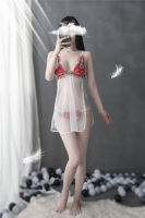 Clothes burning charm sexy underwear new sexy temptation rose suspender skirt summer pajamas 8004 WDOZ