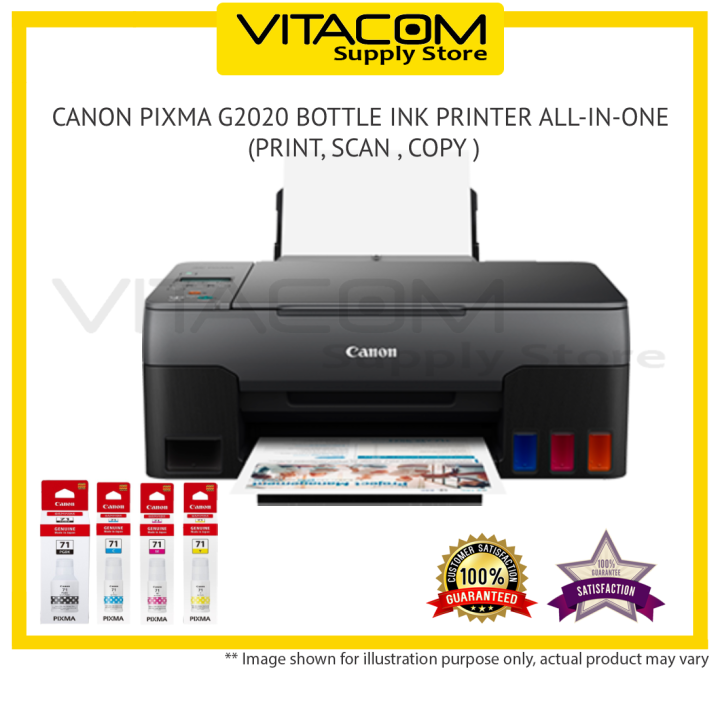 CANON PIXMA G2020 BOTTLE INK PRINTER ALLINONE (PRINT, SCAN , COPY