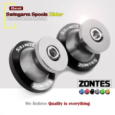 For Zontes G1 125 ZT125 G1 ZT125U ZT 125 U ZT 310R 310X ZT310R Motorcycle Accessories 8mm Swingarm Spools Sliders Stand Screws