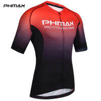 PHMAX Pro Cycling Jerseys Short Sleeve Cycling Clothing MTB Bike Clothing Summer Road Bicycle Jerseys Mens Cycling Uniform